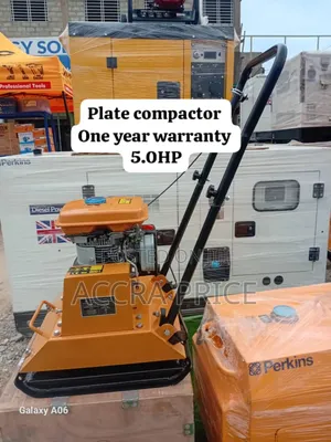 Tenacious 5hp Ecoolmax C-90 Plate Compactor Gasoline Engine