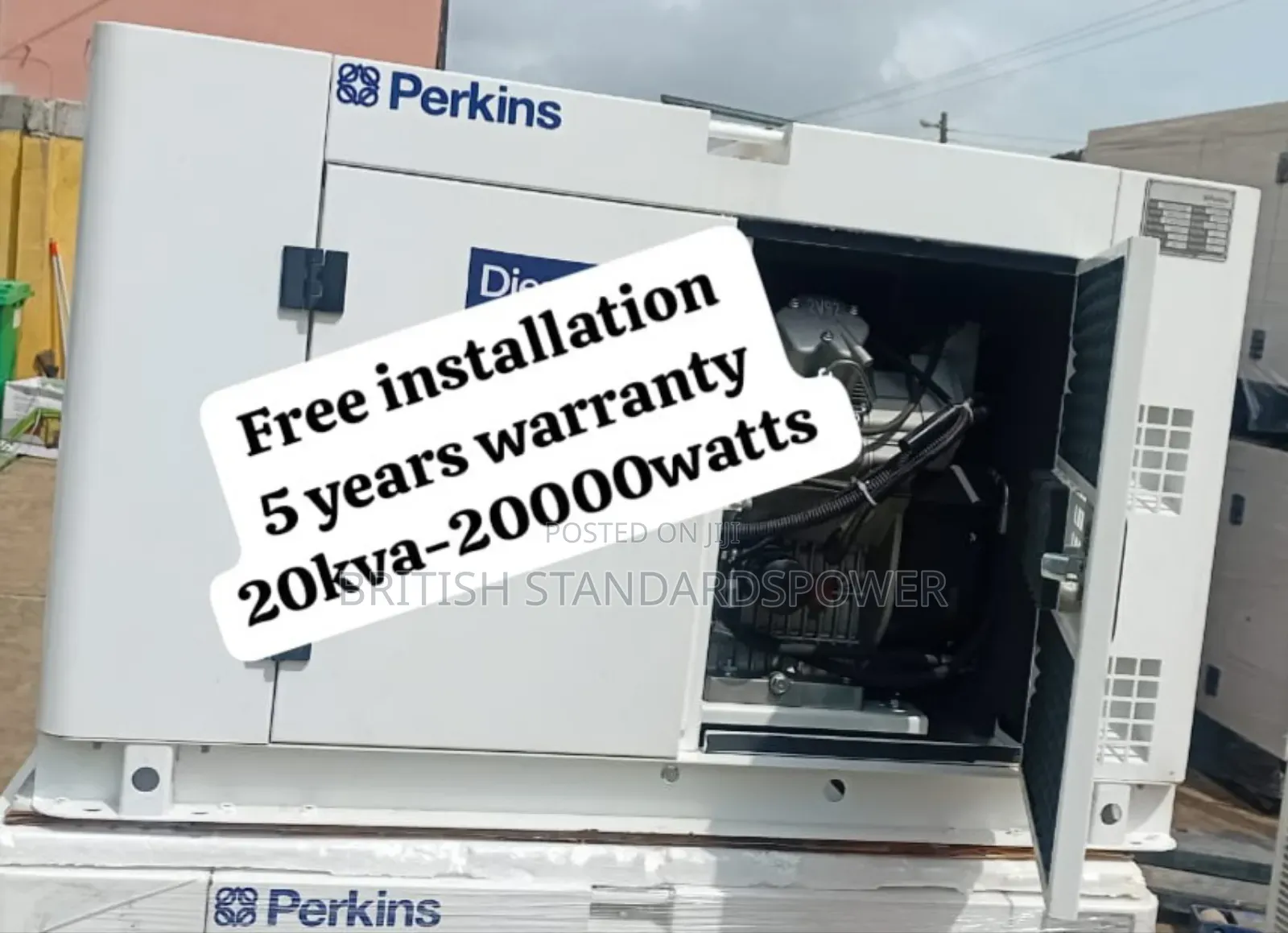 Whisper Quite 20kva Silent Diesel Generator