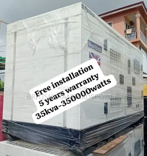 Sound Dampened 35kva Diesel Generator