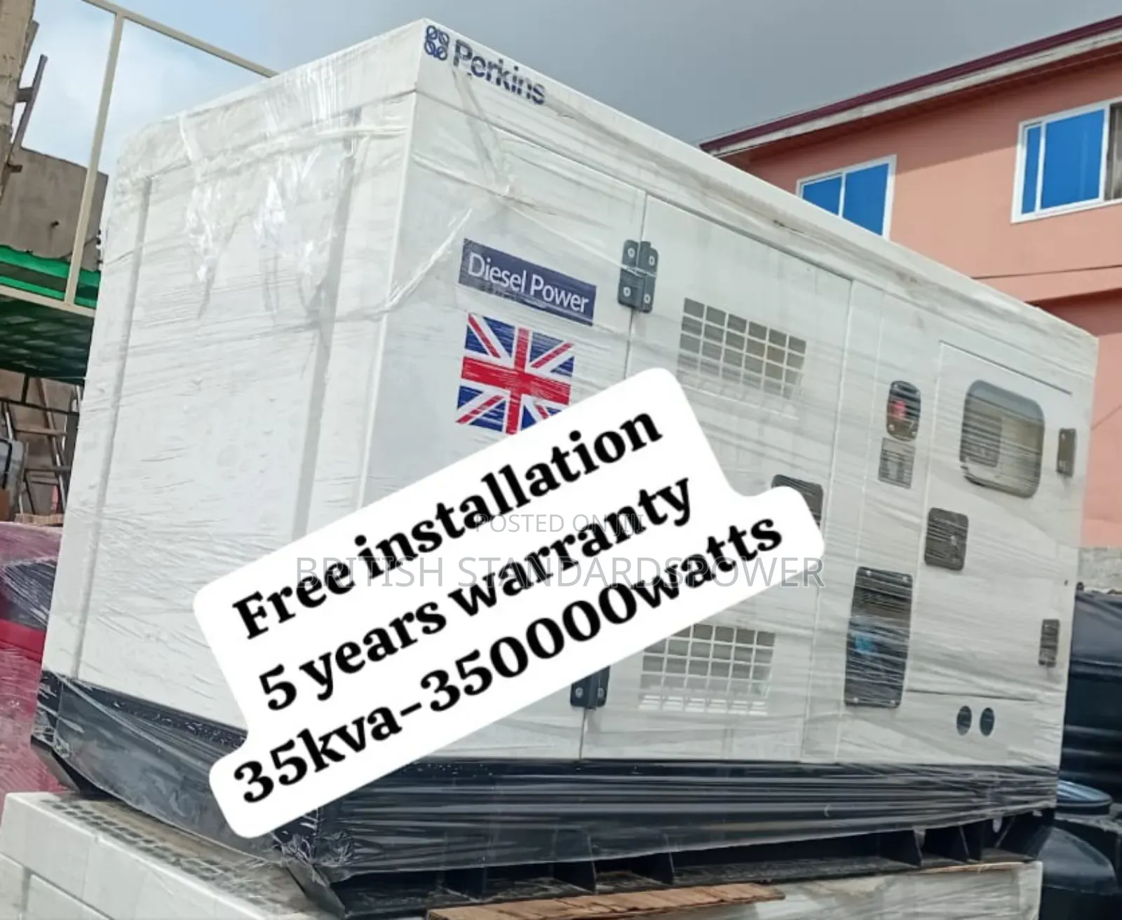 Superior Efficiency 35kva Diesel Genset