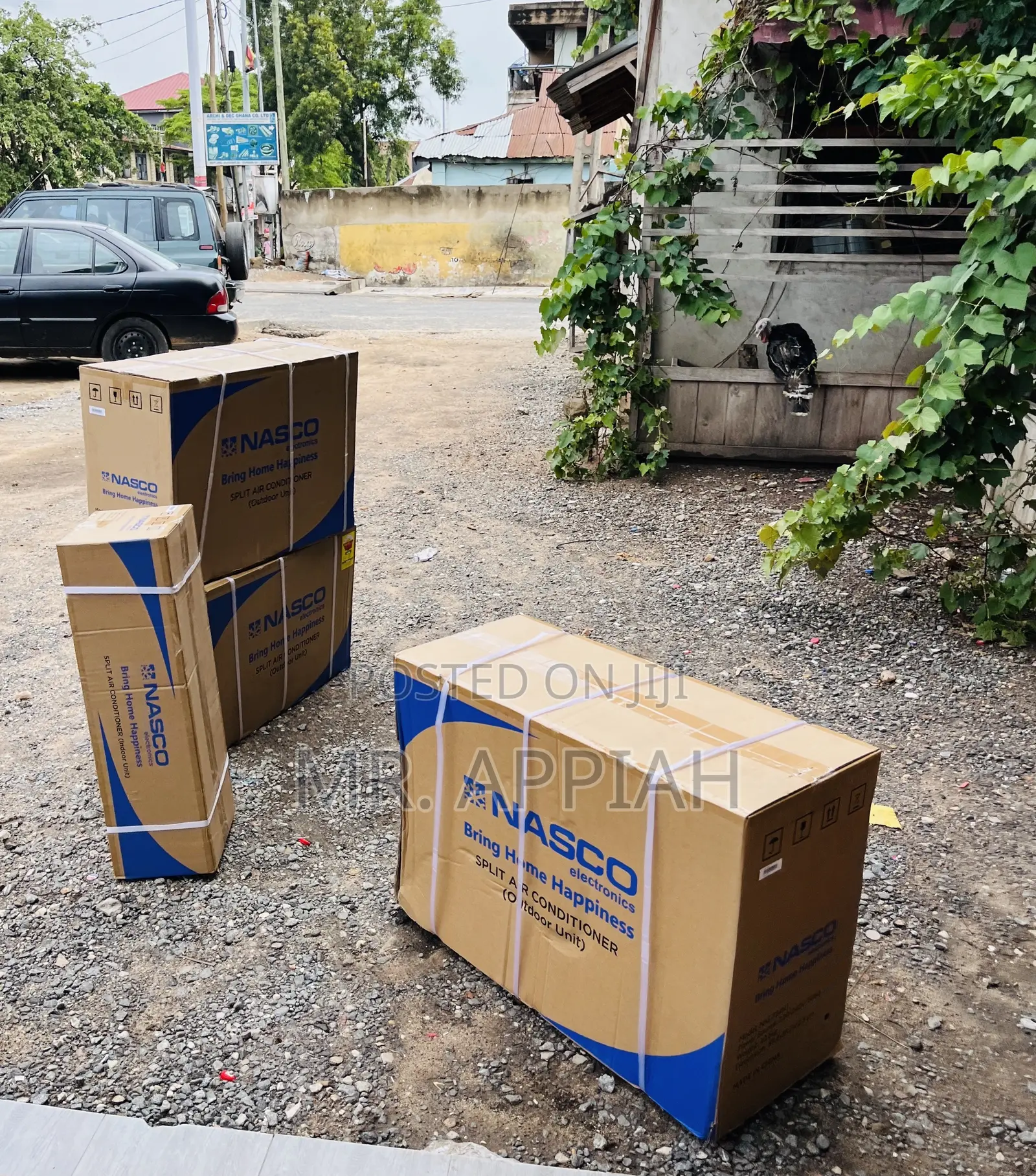 Awesome Nasco 2.5hp Split Type Air Conditioner.