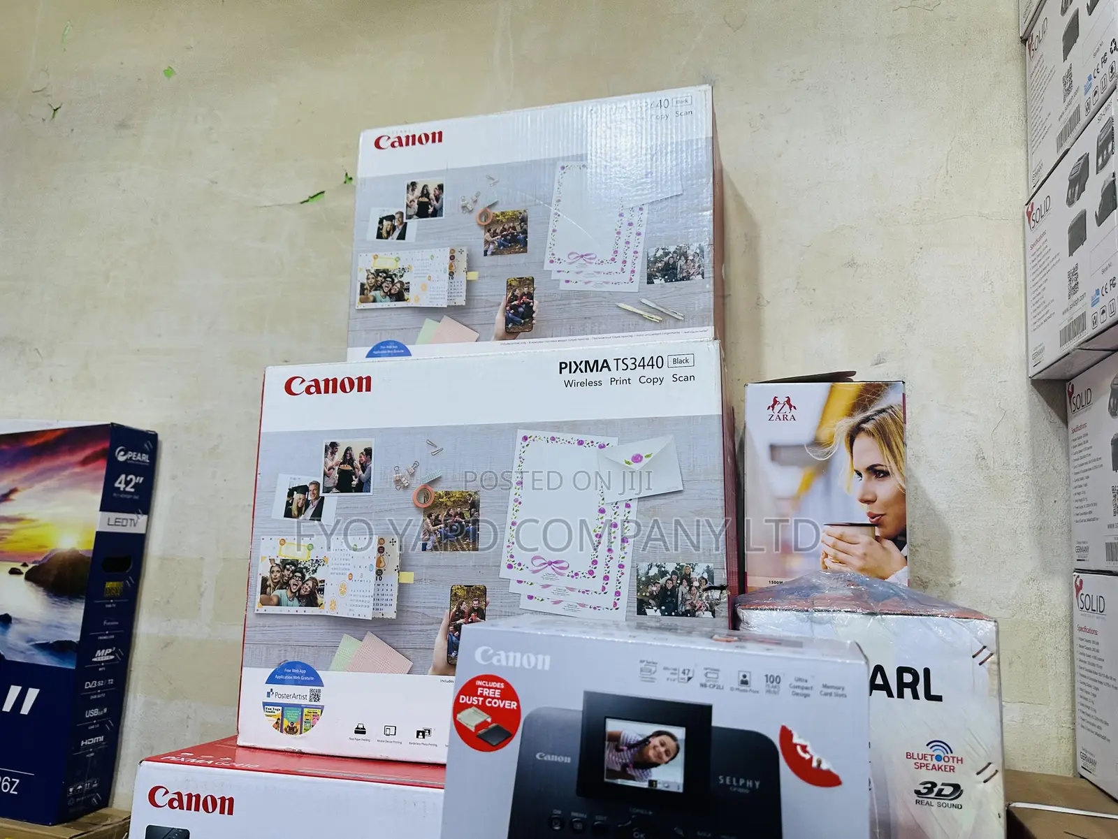 Super-Simple Setup Canon Compact Ink Jet Printer