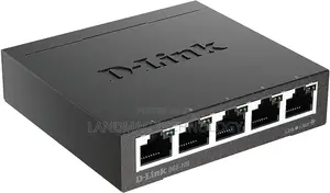 D-Link Ethernet Switch, 5 Port Gigabit Unmanaged