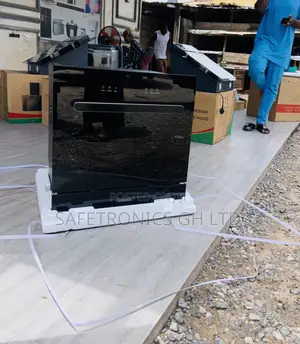 Newly Boxed Ceramic 90cm Black Built-in Dishwasher