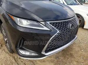 20-22 Lexus Rx350l Front Bumper Black With Fogs Radar