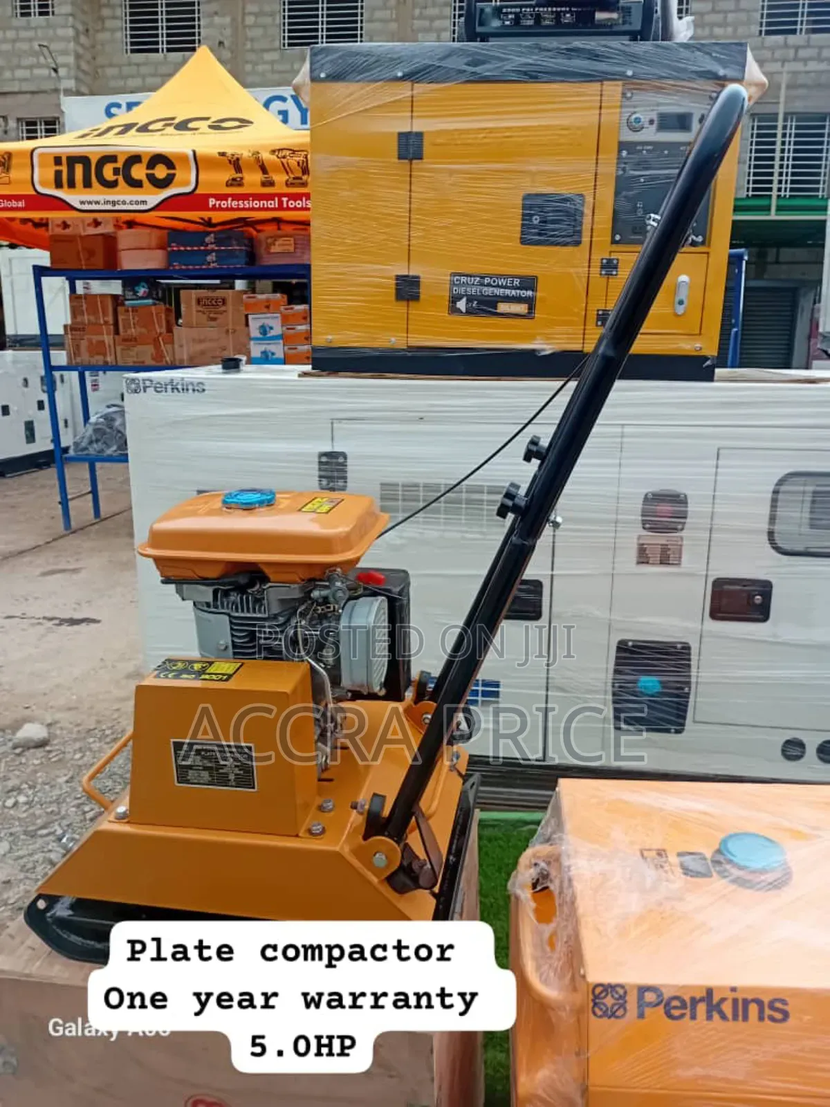 Commanding 5hp Ecoolmax Gasoline Plate Compactor 5hp C-90