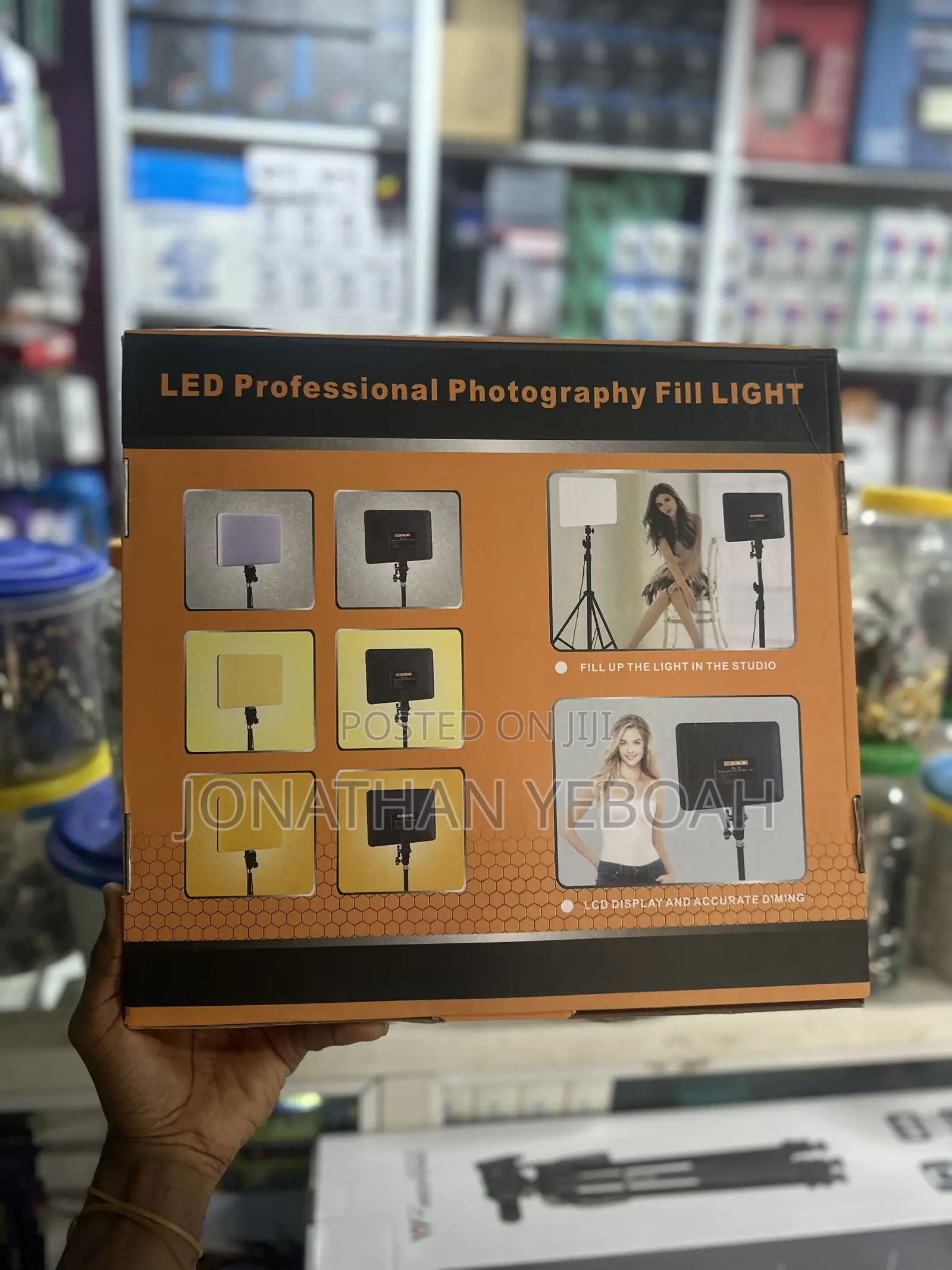 Led Professional Photography Fill Light With Tripod Stand