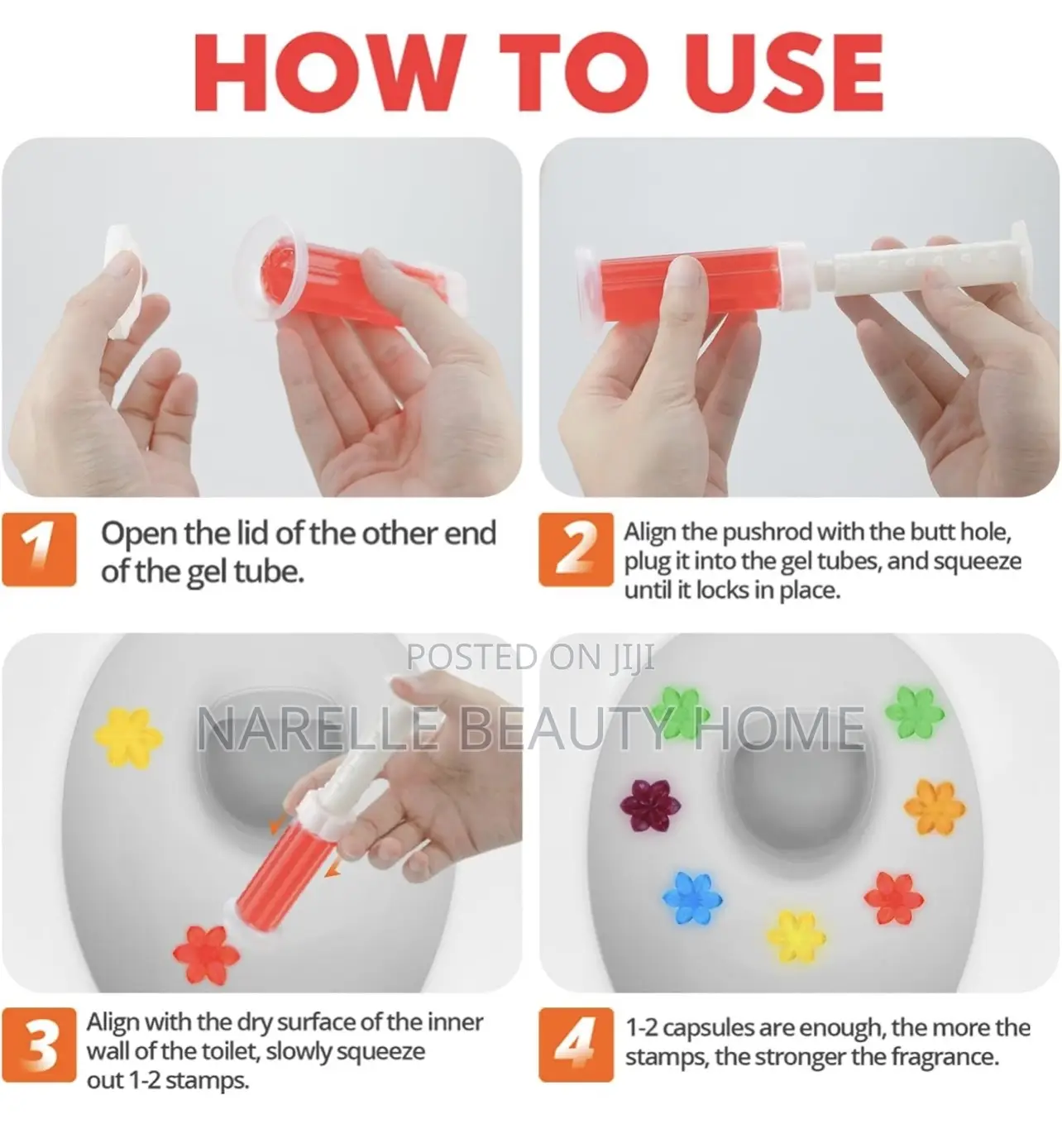 20 Pieces Toilet Cleaning Gels/Deodoriser
