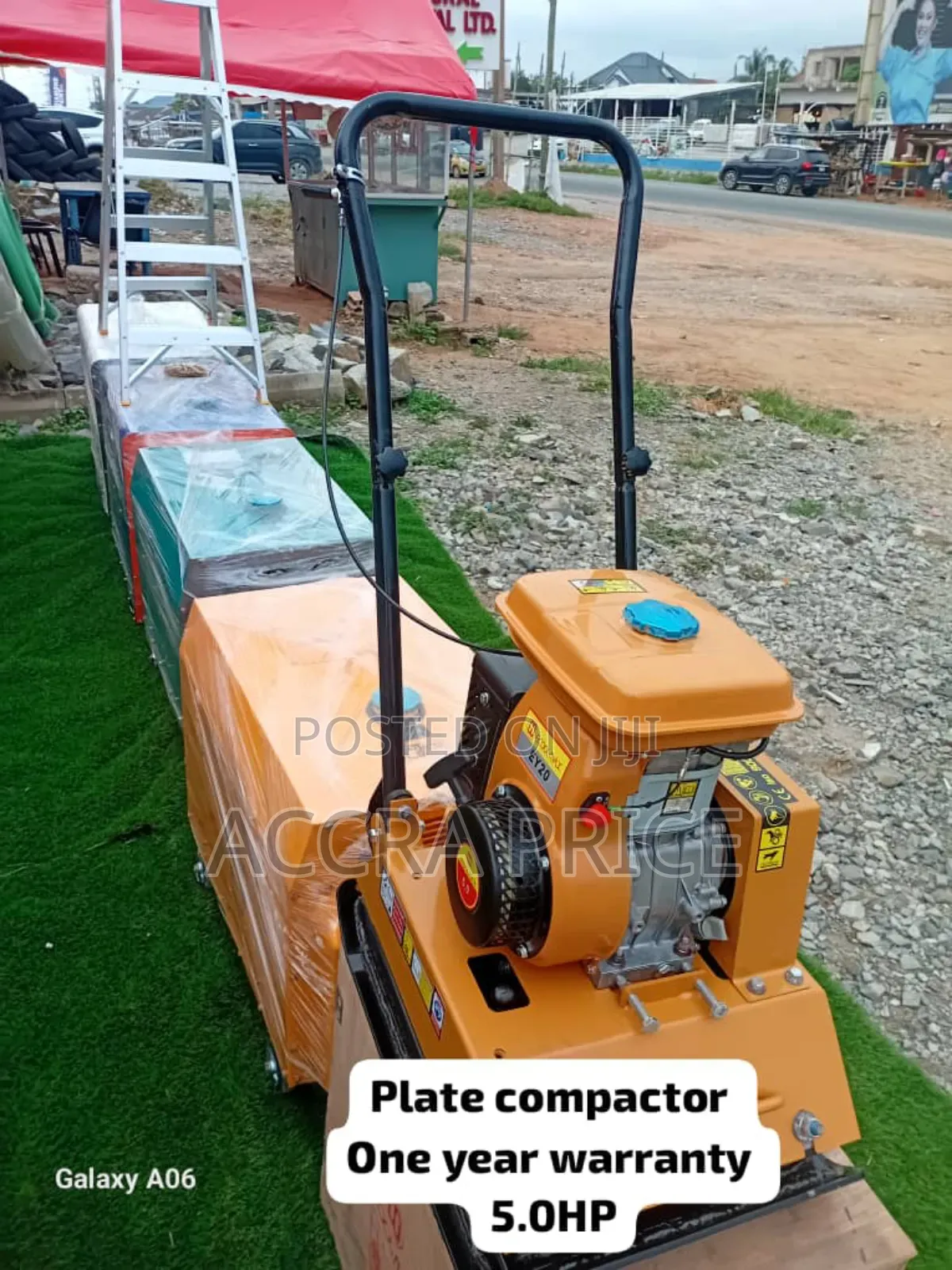 5hp Ecoolmax C-90 Plate Compactor With Force 1200n