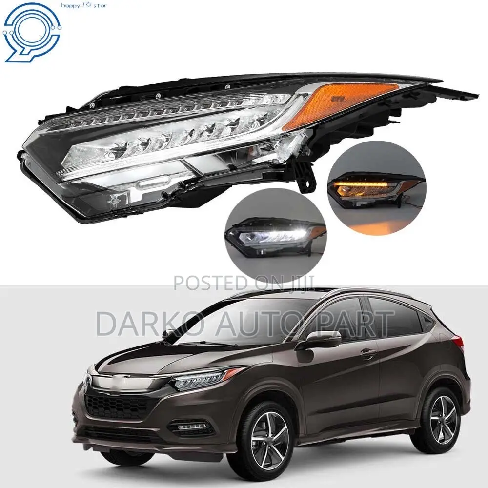 For 2019-22 Honda Hr-v Touring Full Led Headlight Headlamp