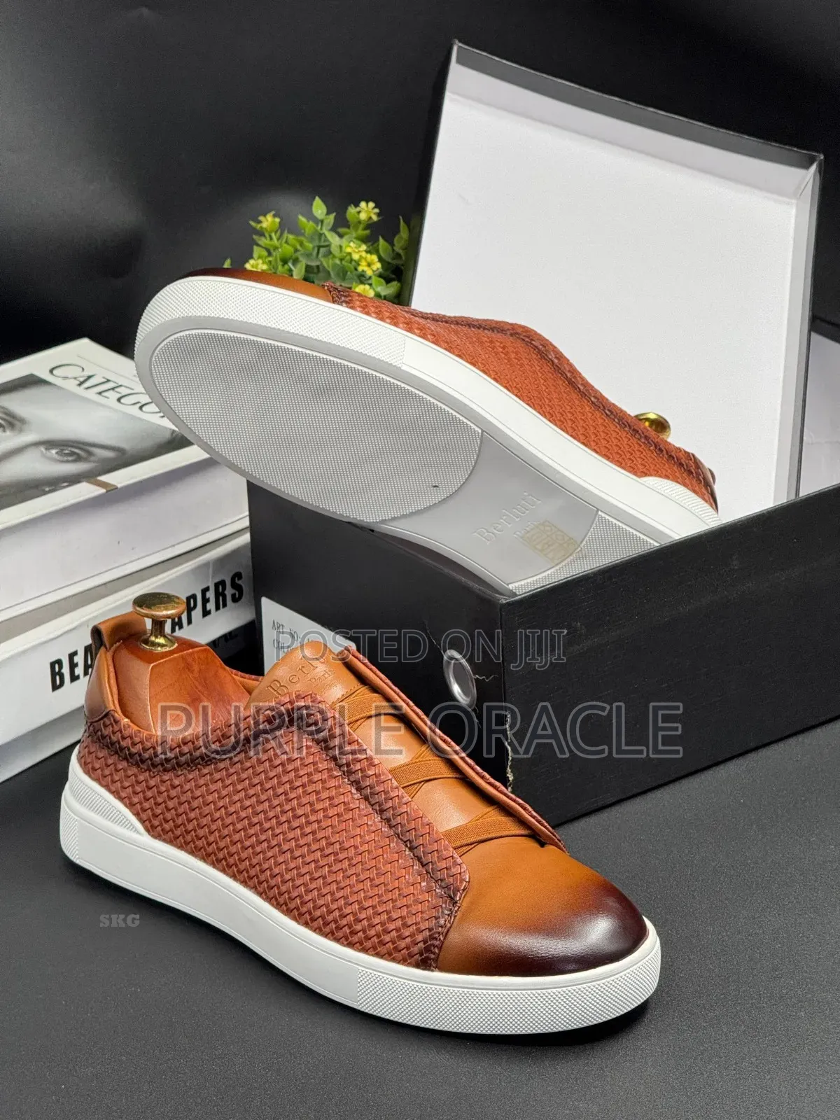 Berluti Slip on Sneakers for Men