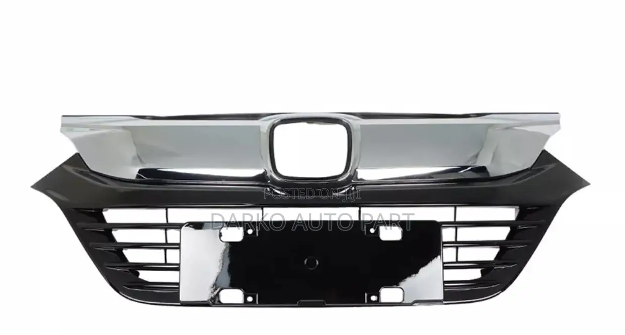 Fit for 2019 2020 Hr-v Front Bumper Chrome Plastic Grille
