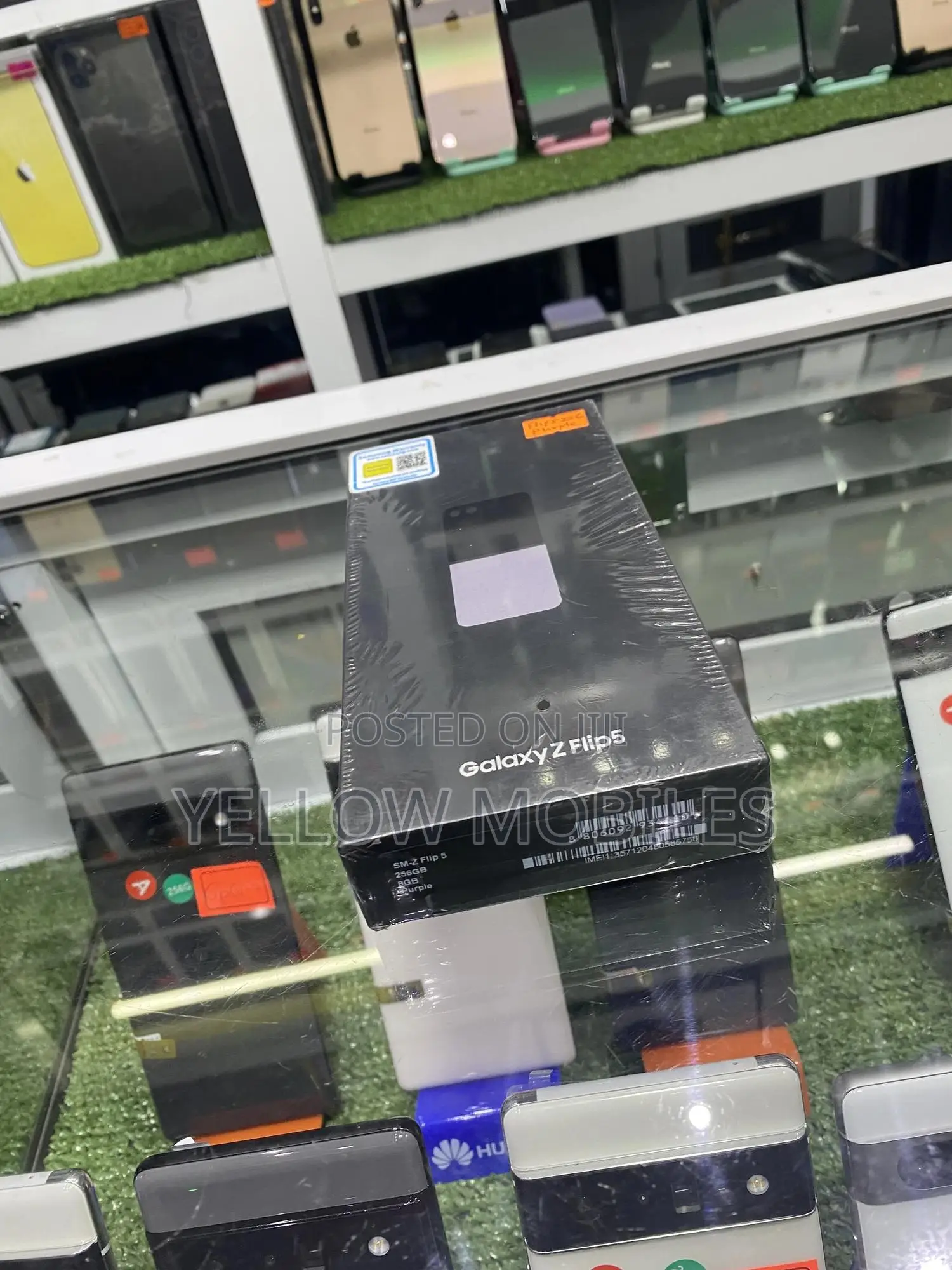 New Samsung Galaxy Z Flip5 256 GB Black