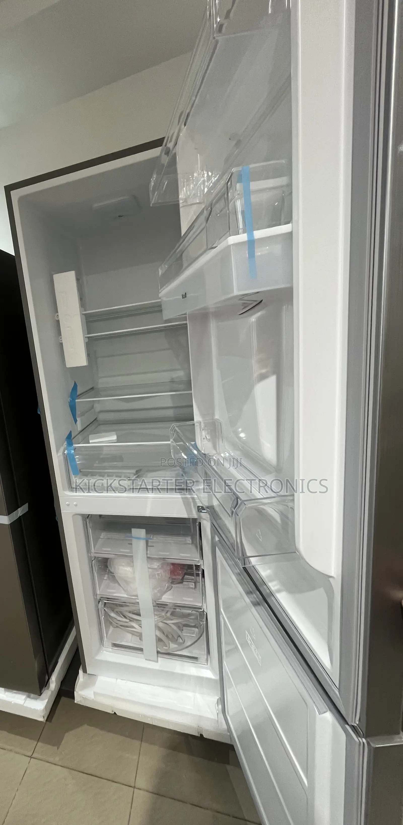 Brand New Nasco Fridge 307 Litre Bottom Freezer W/ Dispenser