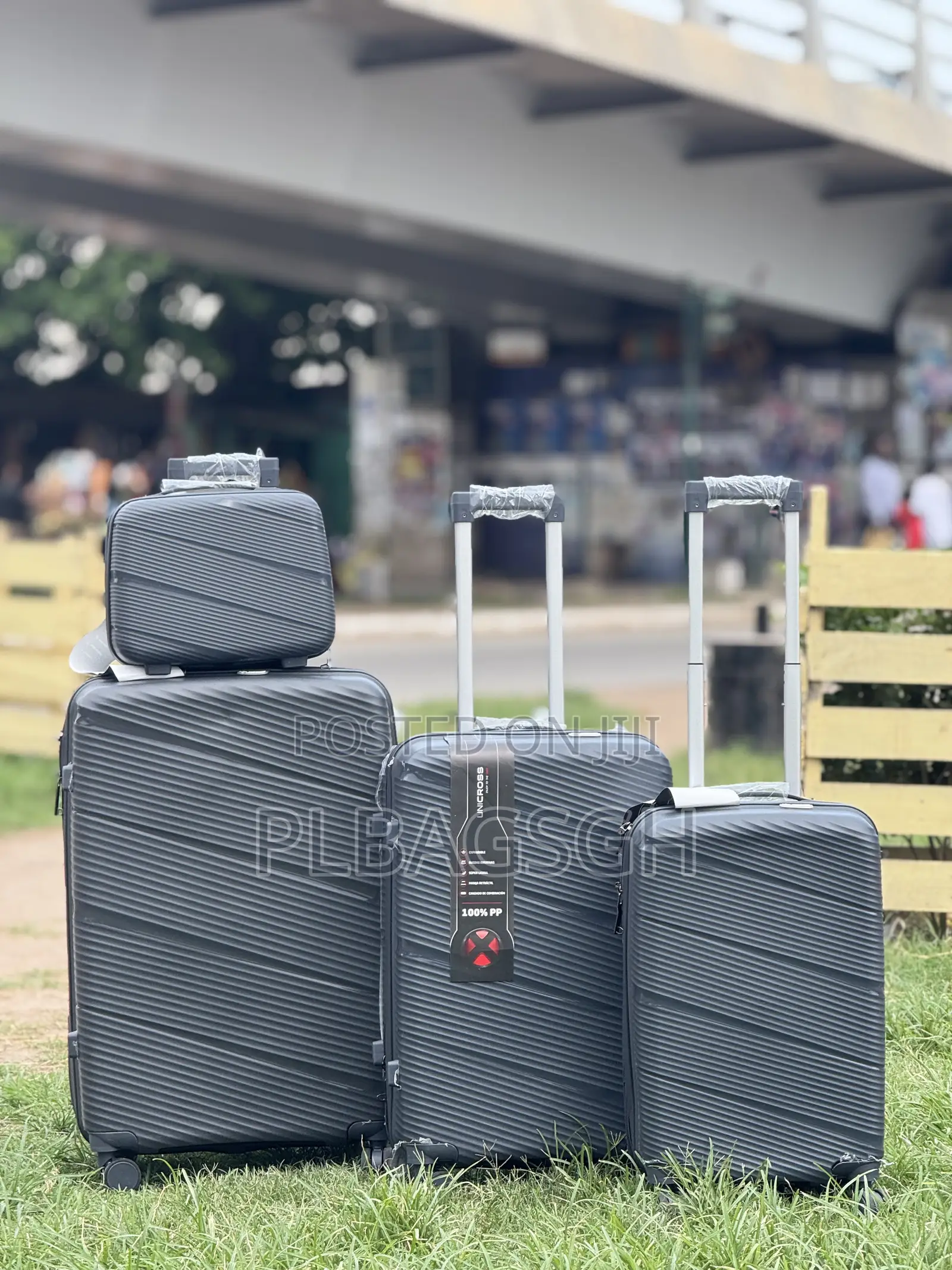 Gray Color Unicross Four in One Bags