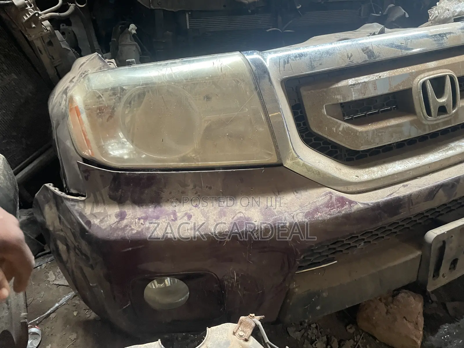 Honda Pilot 2012 Front Cut Available