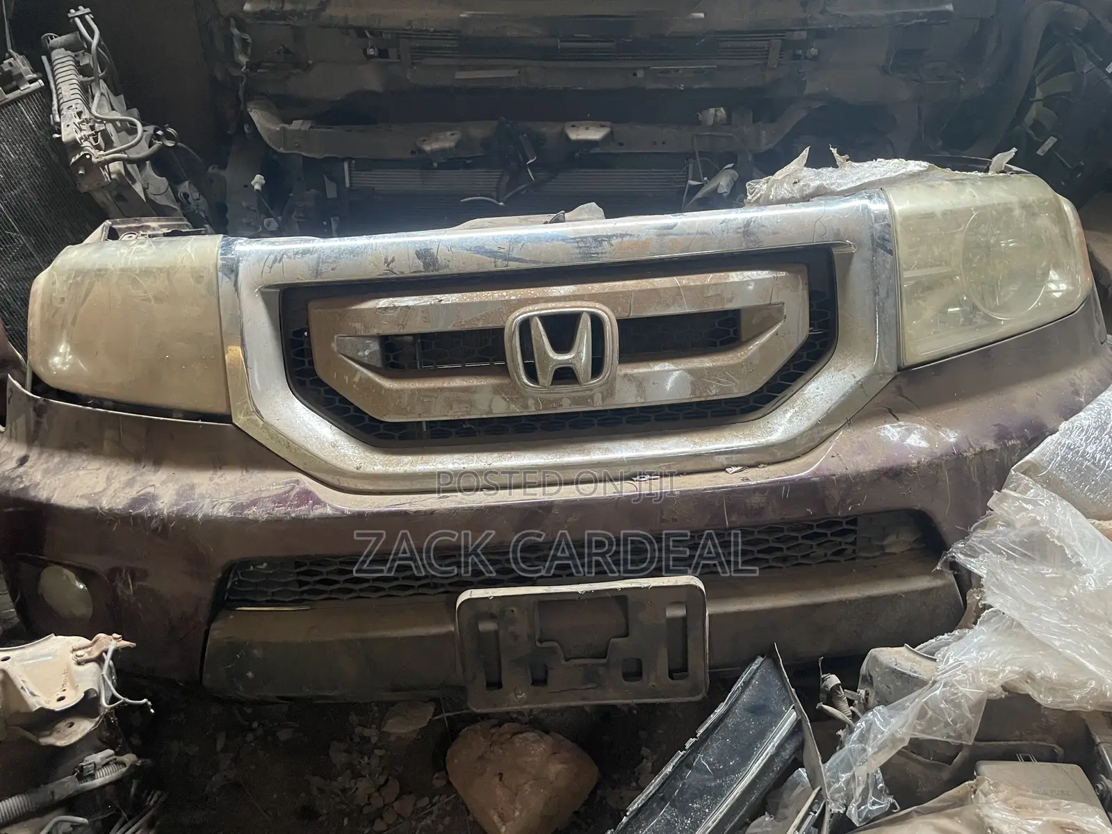 Honda Pilot 2012 Front Cut Available
