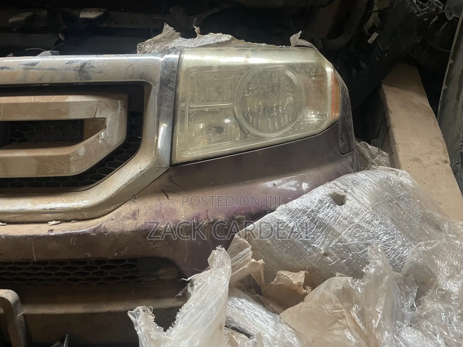 Honda Pilot 2012 Front Cut Available
