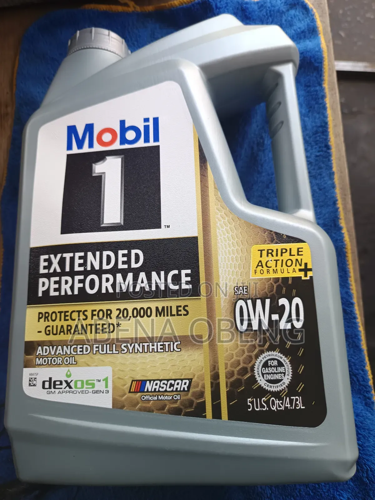 Mobil 1 Engine Oil Available