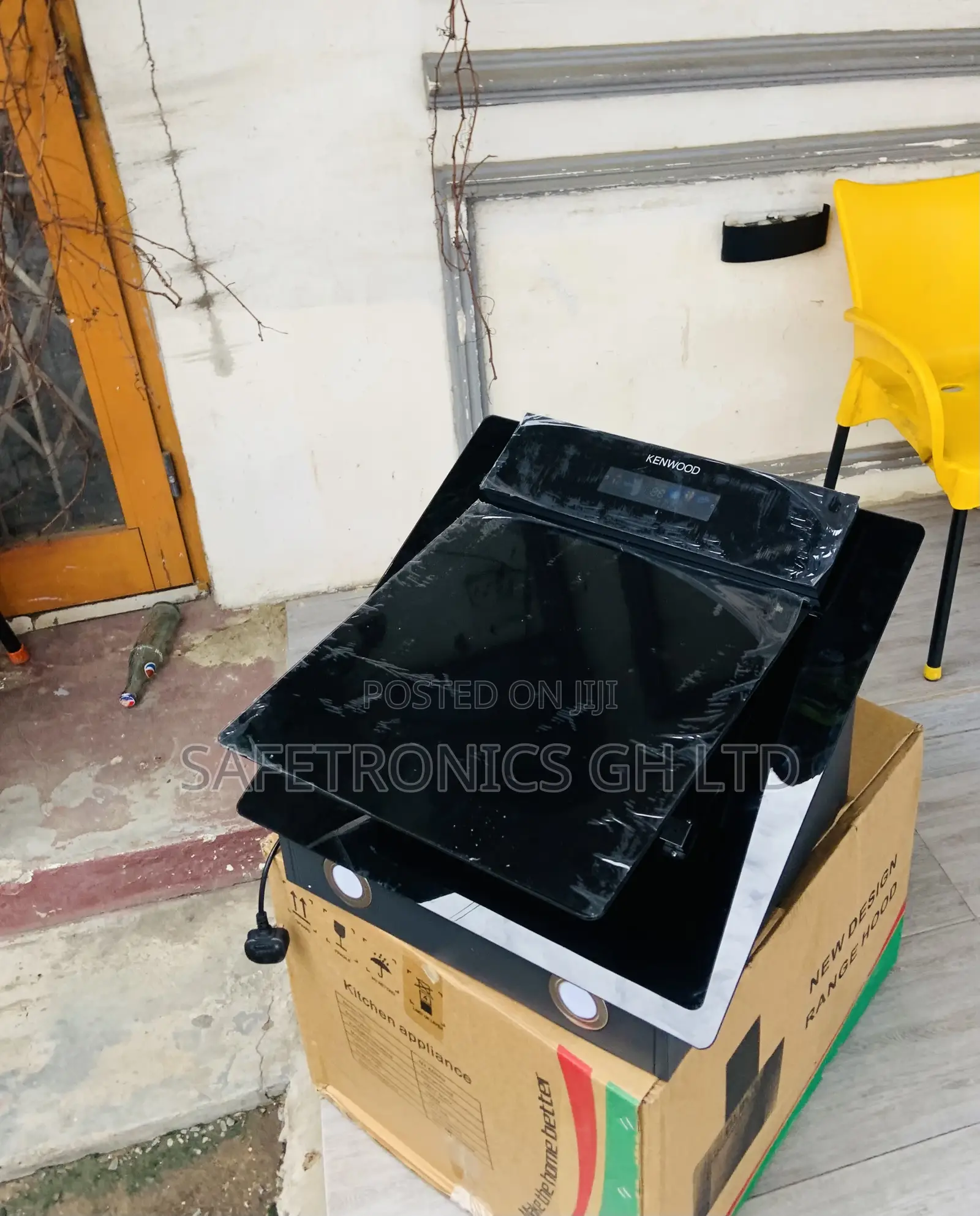 Original Black 60cm Built in Heat Extractor Ceramic