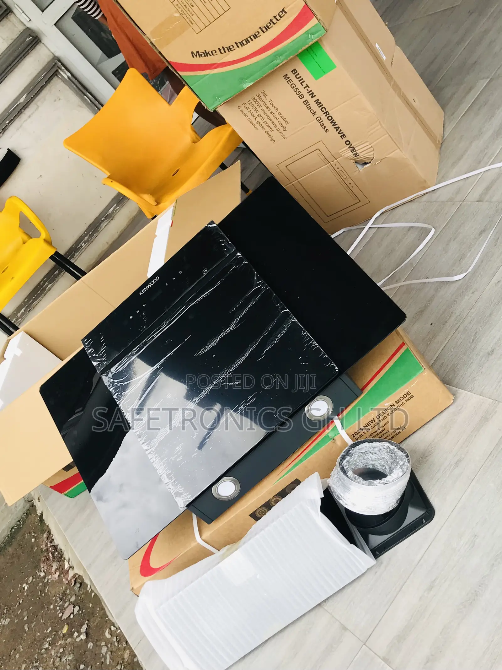 Super Fast 90cm Built in Ceramic Black Heat Extractor