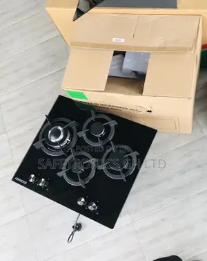 Photo - Shop Quality 4 Gas Cooker Built in Ceramic