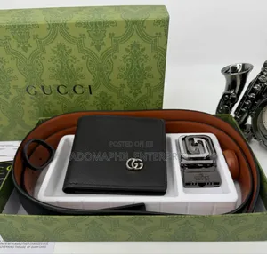 Ment Belt And Wallet Set
