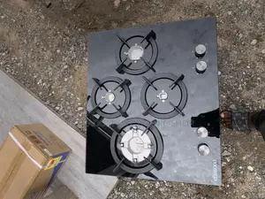 Polished 60cm 4 Burner Kenwood Inbuilt