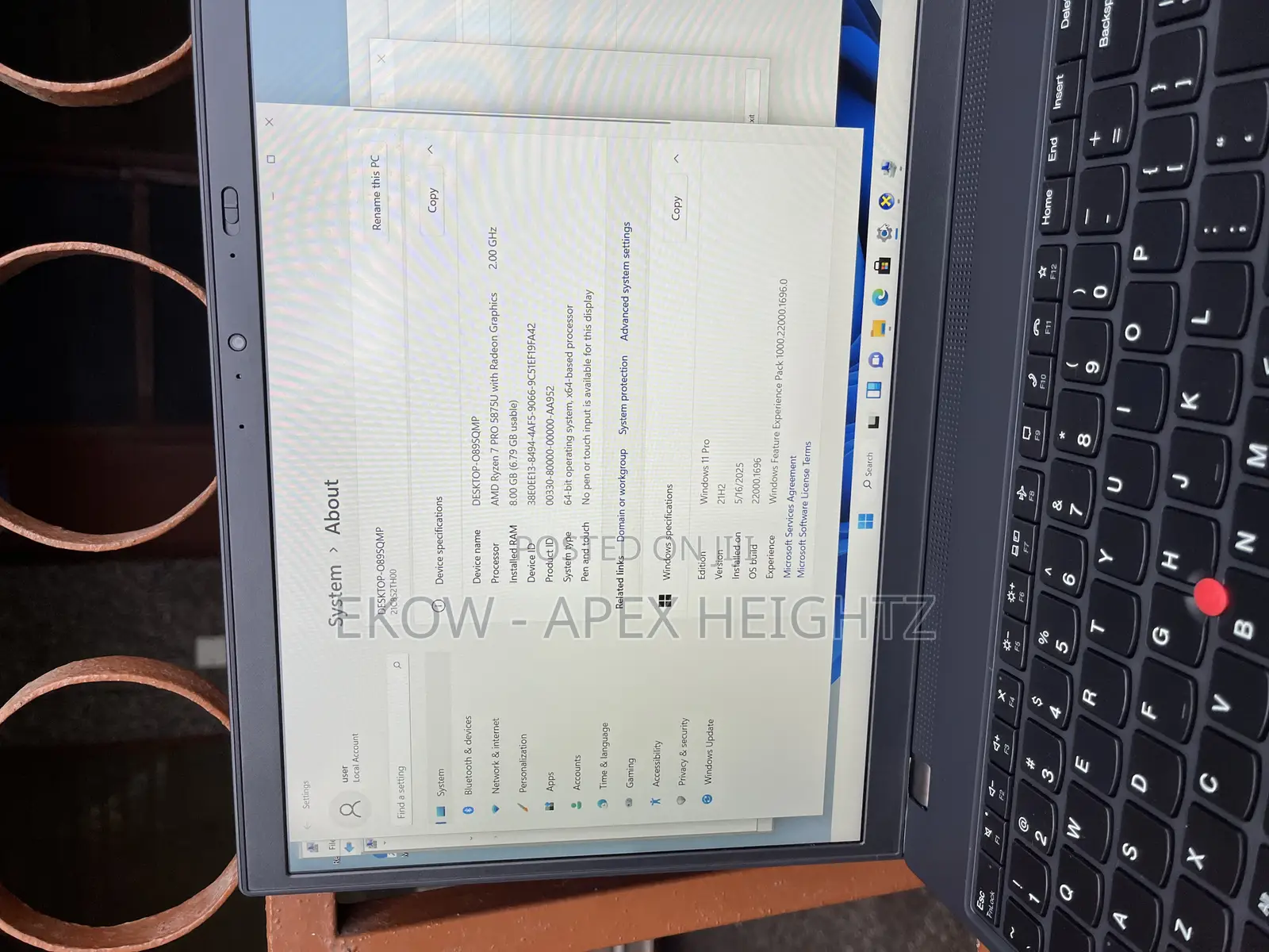 Laptop Lenovo Thinkpad L15 Gen 3 16GB AMD Ryzen 5 SSD 256GB