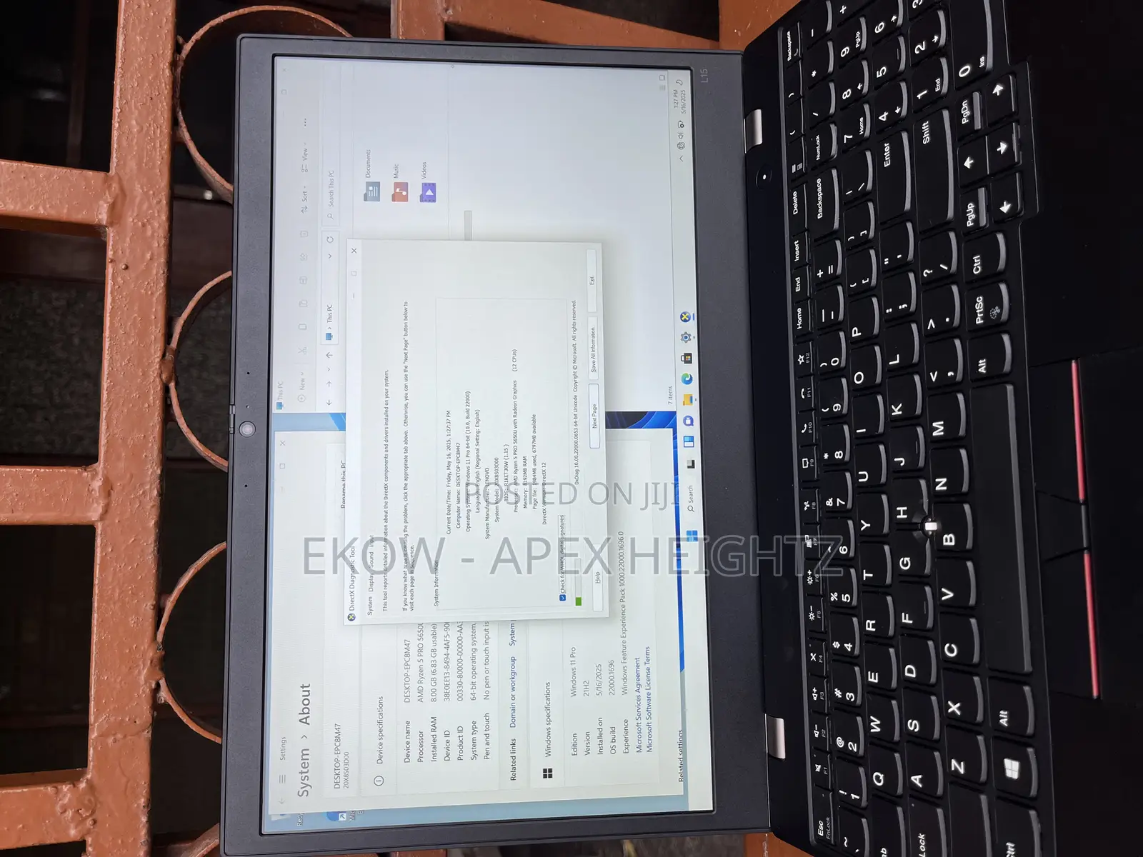 Laptop Lenovo Thinkpad L15 Gen 3 16GB AMD Ryzen 5 SSD 256GB