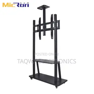 Unique-Tv Cart- Mobile Tv Stand 32-75