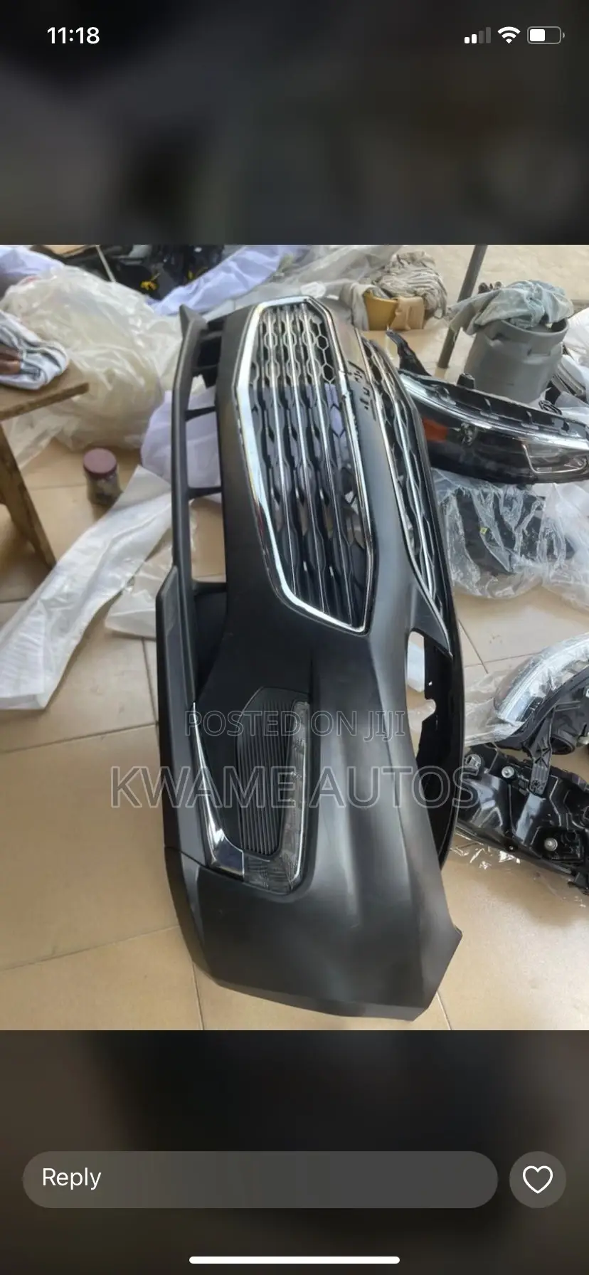Malibu 18 Front Bumper Complete