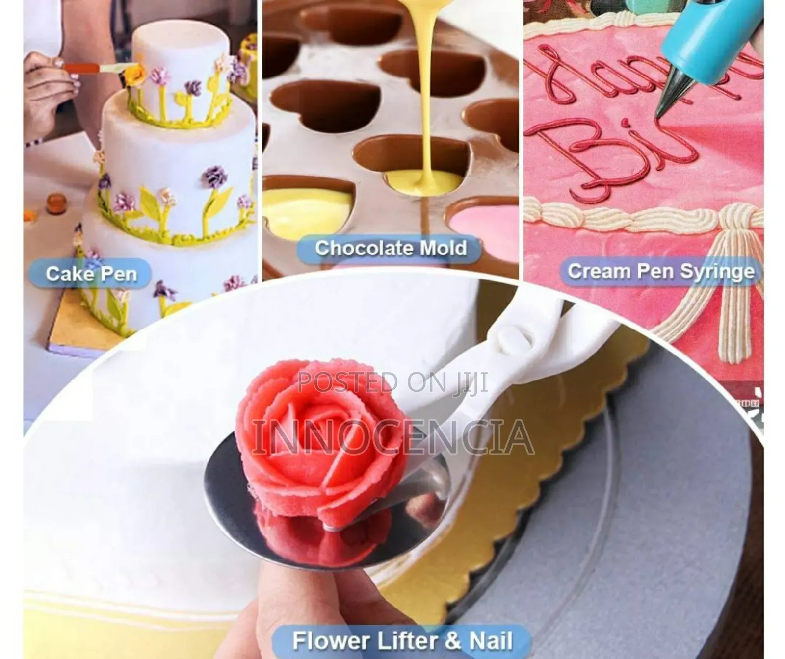 512-Piece Cake Decorating Set in a Box
+ Free 50-Page Ebook