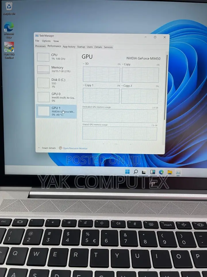 Laptop HP EliteBook 850 16GB Intel Core I7 SSD 512GB