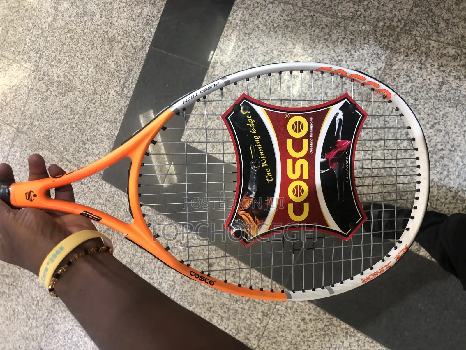 Tennis Racket Action