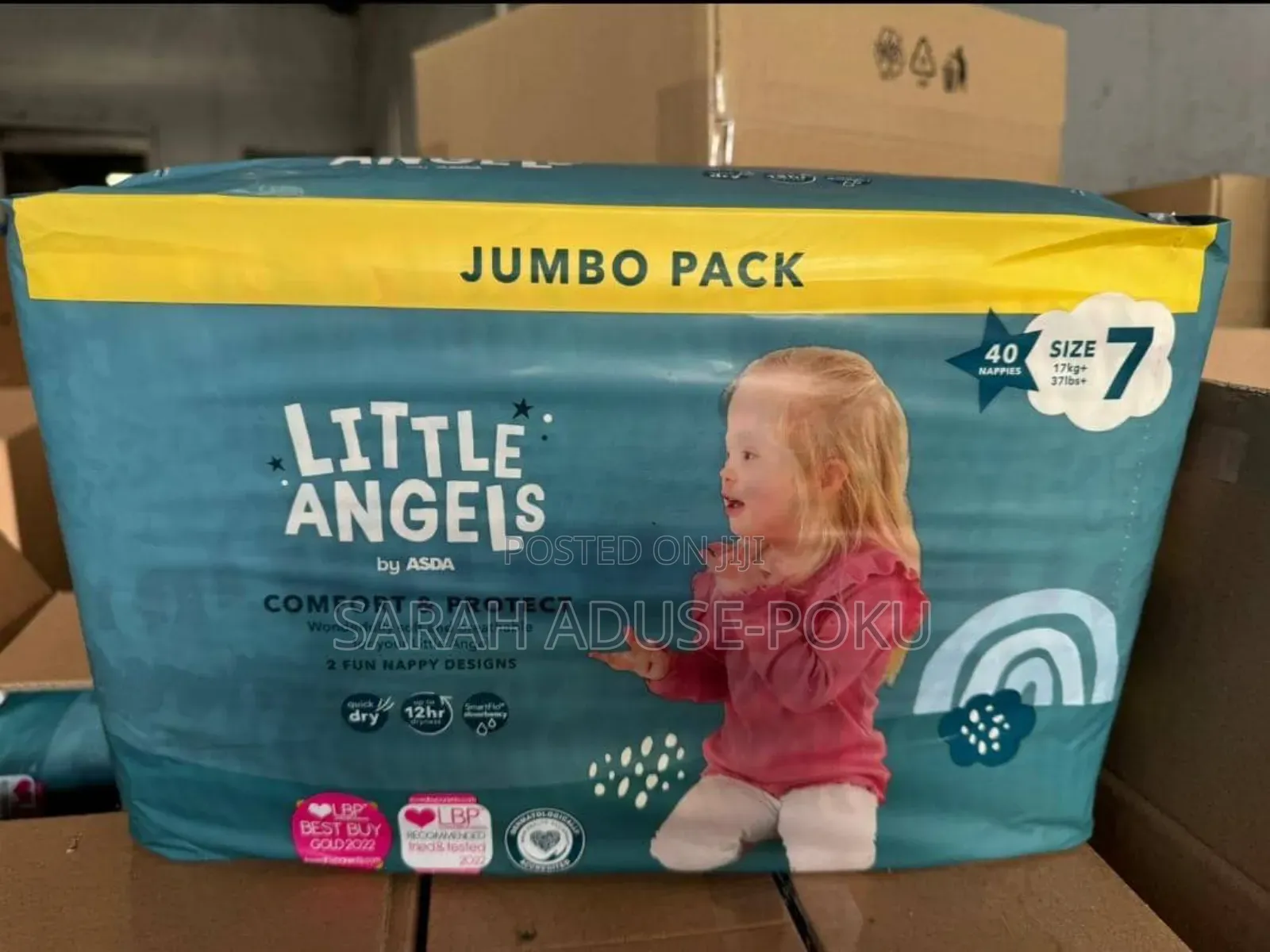 Little Angels And Lupilu Diapers Size 1,2,3,4,4+,5,5+,6,6+