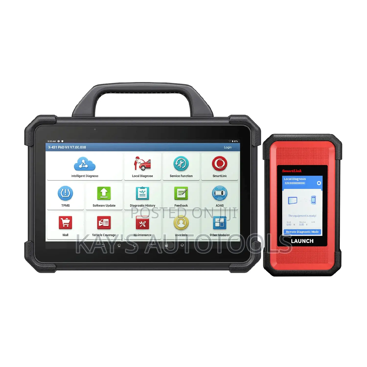 Launch X431 Pad Vii 7 Advanced Car Diagnostics Programmer