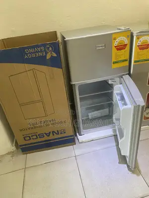 Nasco Table Top Double Door Fridge With Top Freezer (86l)