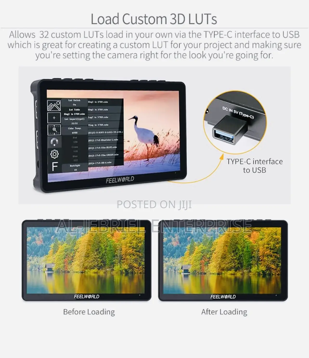 F5 Pro Camera Monitor