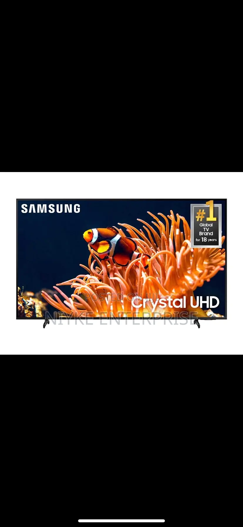 Samsung 65 Crystal Uhd 4k Smart Tv (Du8000, 2024)