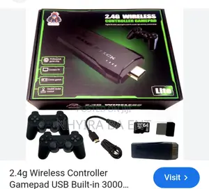 Video Gamepad Console With Games