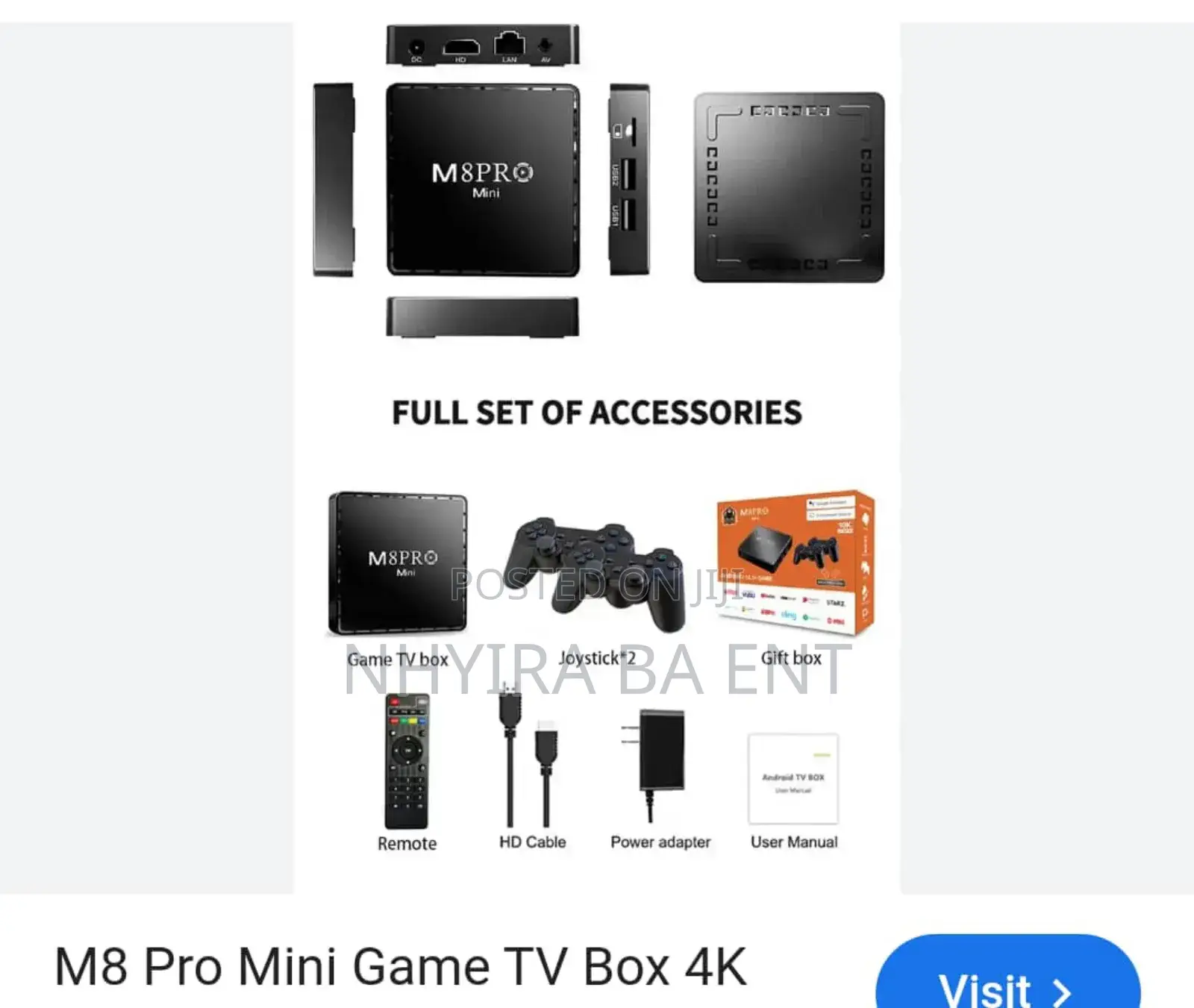 Video Gamepad Console With Games
