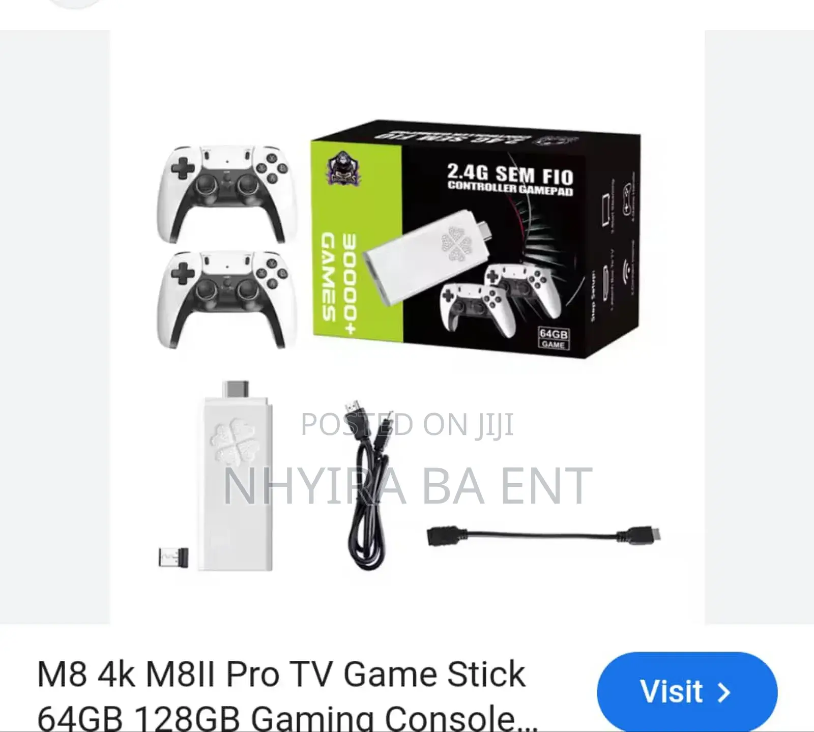 Video Gamepad Console With Games
