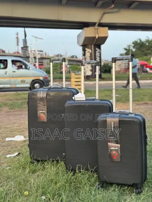 3set Trolling Unicross Anticrake Luggages