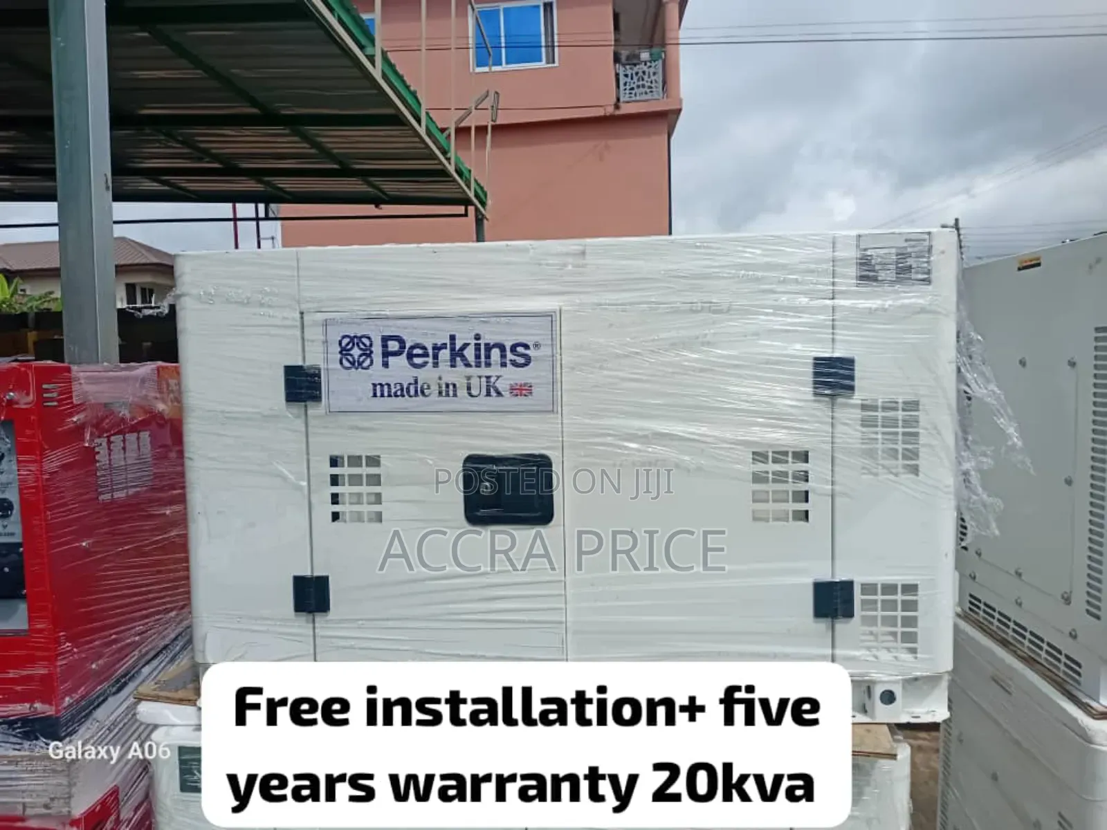 Actual Power Capacity Perkins 20kva Diesel Gen 20kva Genset