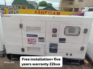 Actual Power Capacity Perkins 22kva Diesel Gen 22kva Genset