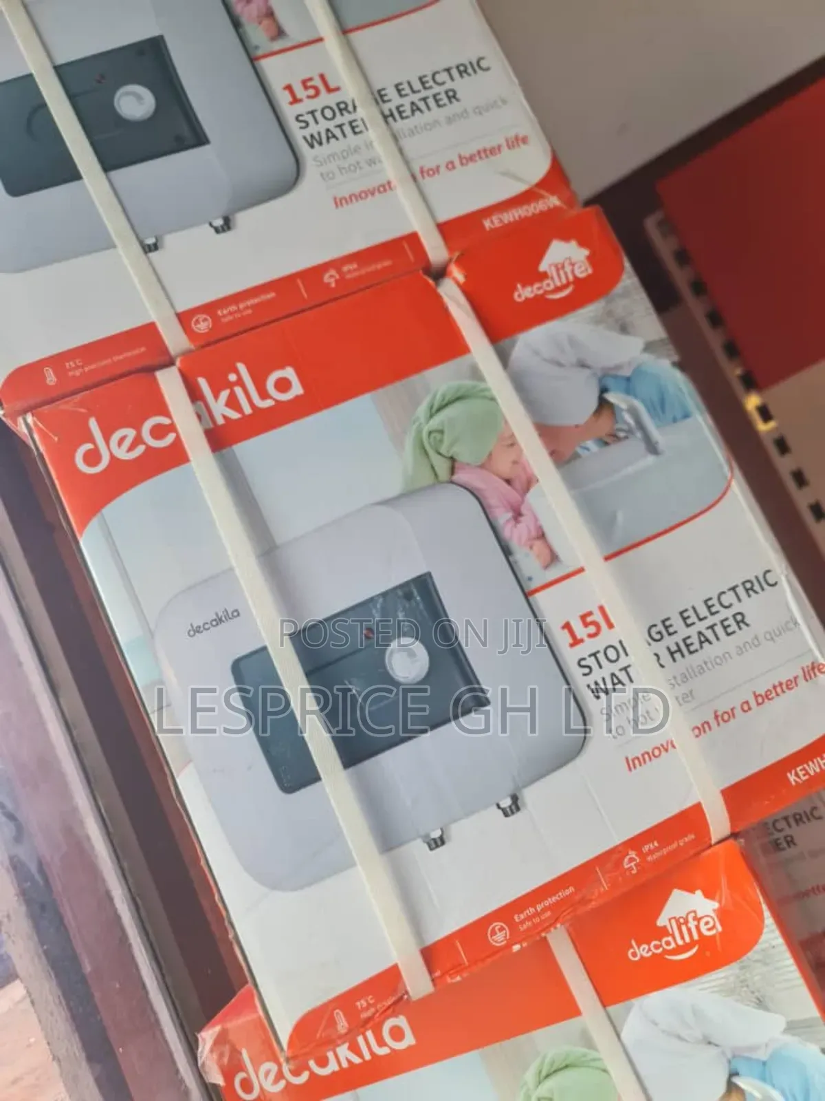 Dependable 15l Electric Water Heater ~ Decakila