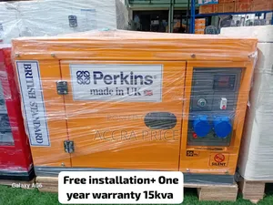 Actual Power Capacity Perkins 15kva Diesel Gen 15kva Genset
