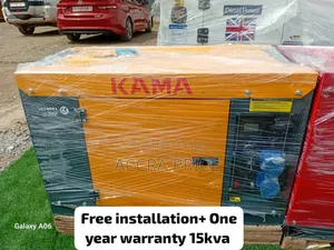 Actual Power Capacity Kama 15kva Diesel Gen 15kva Genset