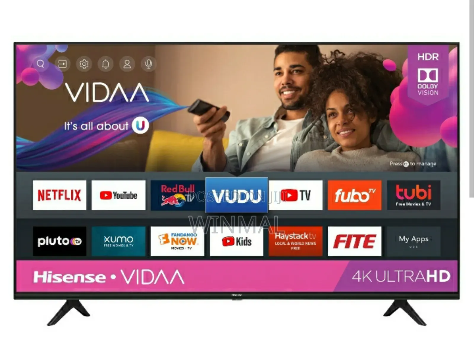 50'' Smart Hisense Tv